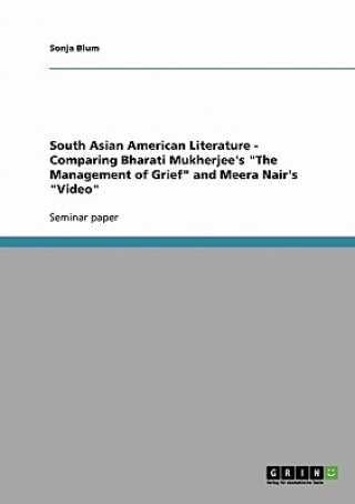 Kniha South Asian American Literature - Comparing Bharati Mukherjee's The Management of Grief and Meera Nair's Video Sonja Blum