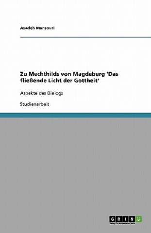 Kniha Zu Mechthilds von Magdeburg 'Das fließende Licht der Gottheit' Asadeh Mansouri