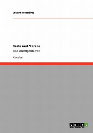 Book Beate und Mareile Eduard Graf von Keyserling