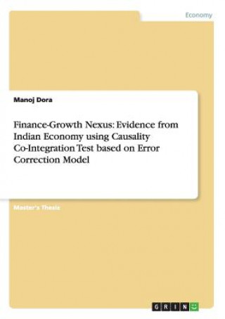 Kniha Finance-Growth Nexus Manoj Dora