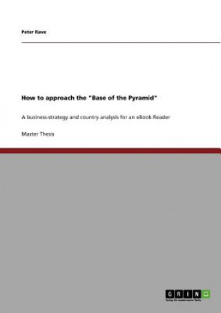 Carte How to approach the Base of the Pyramid Peter Rave