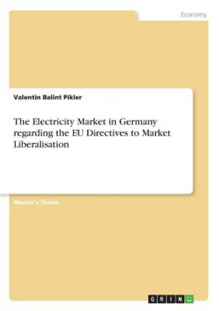 Carte Electricity Market in Germany regarding the EU Directives to Market Liberalisation Valentin Balint Pikler