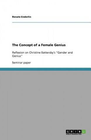 Kniha Concept of a Female Genius Renate Enderlin