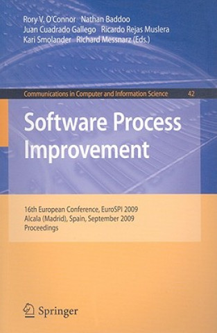 Kniha Software Process Improvement Nathan Baddoo
