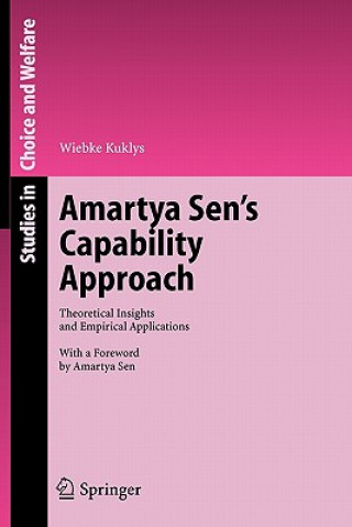Kniha Amartya Sen's Capability Approach Wiebke Kuklys