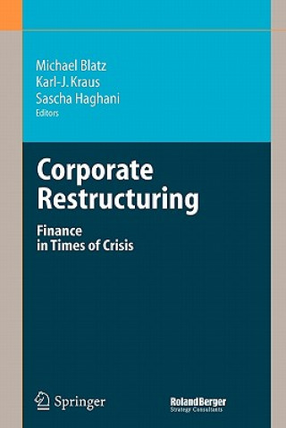 Kniha Corporate Restructuring Michael Blatz