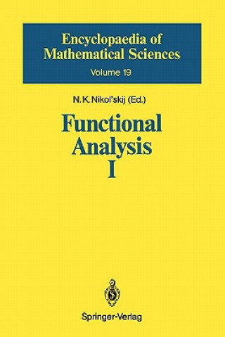 Könyv Functional Analysis I Yu.I. Lyubich