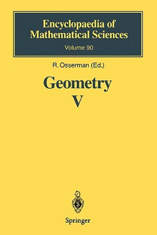 Carte Geometry V Robert Osserman