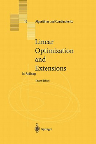 Kniha Linear Optimization and Extensions Manfred Padberg