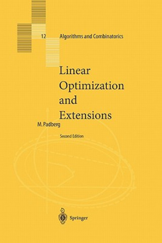 Książka Linear Optimization and Extensions Manfred Padberg