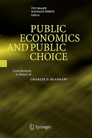 Kniha Public Economics and Public Choice Pio Baake