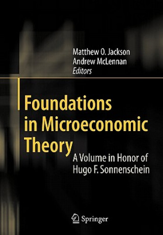 Buch Foundations in Microeconomic Theory Matthew O. Jackson