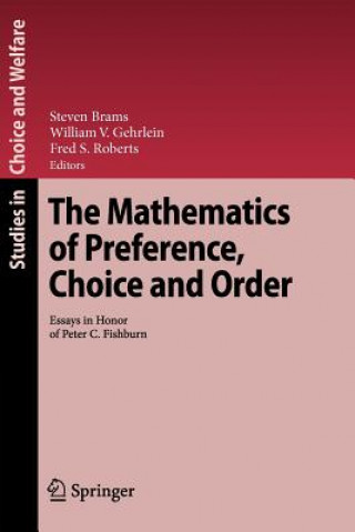 Könyv Mathematics of Preference, Choice and Order Steven Brams