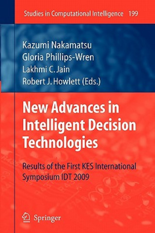 Livre New Advances in Intelligent Decision Technologies Gloria Phillips-Wren