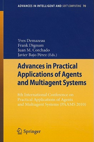 Carte Advances in Practical Applications of Agents and Multiagent Systems Yves Demazeau