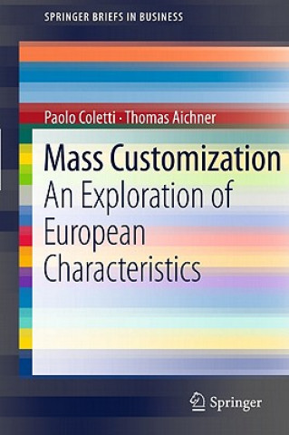 Kniha Mass Customization Paolo Coletti