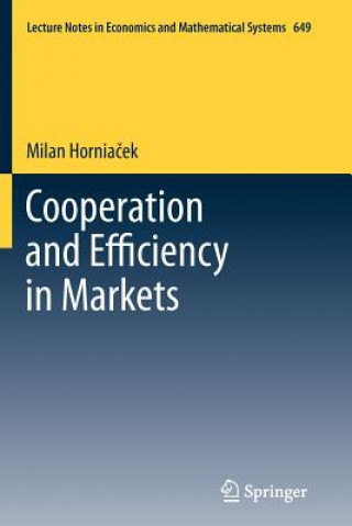 Könyv Cooperation and Efficiency in Markets Milan Horniacek