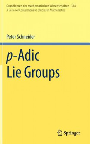 Książka p-Adic Lie Groups Peter Schneider