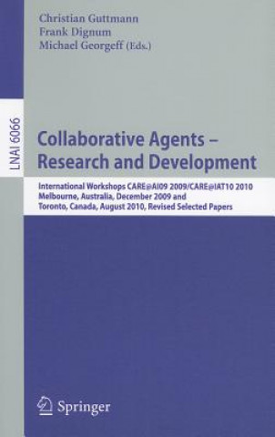 Книга Collaborative Agents - Research and Development Christian Guttmann