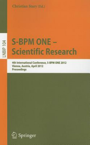 Könyv S-BPM ONE - Scientific Research Christian Stary