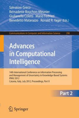 Carte Advances in Computational Intelligence, Part II Salvatore Greco