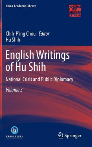 Kniha English Writings of Hu Shih Hu Shih