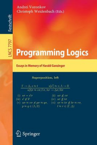 Buch Programming Logics Andrei Voronkov