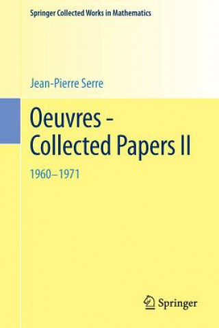 Könyv Oeuvres - Collected Papers Jean-Pierre Serre