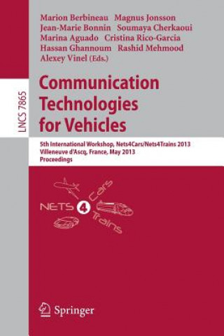 Könyv Communication Technologies for Vehicles Marina Aguado