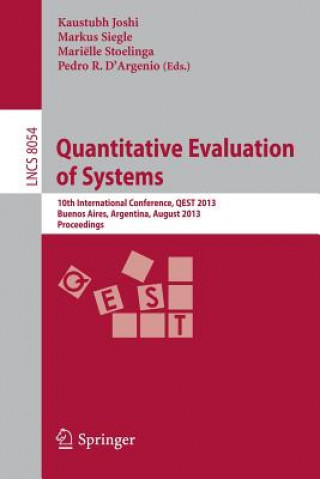 Książka Quantitative Evaluation of Systems Pedro R. D'Argenio