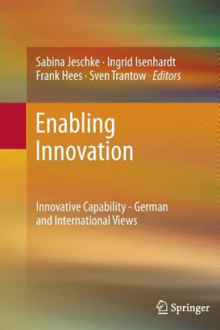 Книга Enabling Innovation Frank Hees