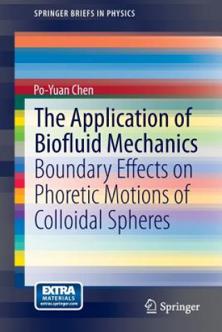 Książka Application of Biofluid Mechanics Po-Yuan Chen