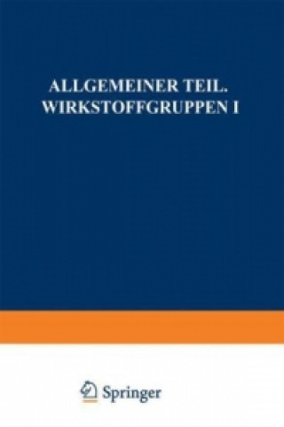 Kniha Allgemeiner Teil. Wirkstoffgruppen I, 2 Tle. P. H. List