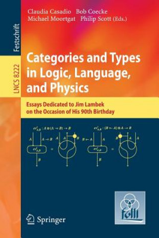 Kniha Categories and Types in Logic, Language, and Physics Claudia Casadio