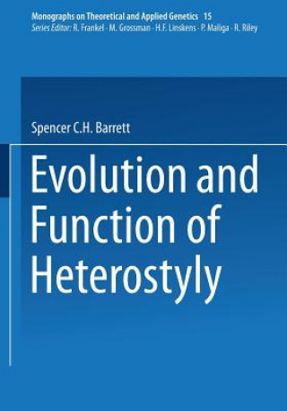 Kniha Evolution and Function of Heterostyly Spencer C. H. Barrett