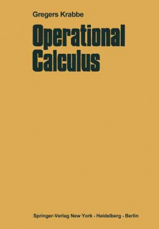 Kniha Operational Calculus Gregers Krabbe