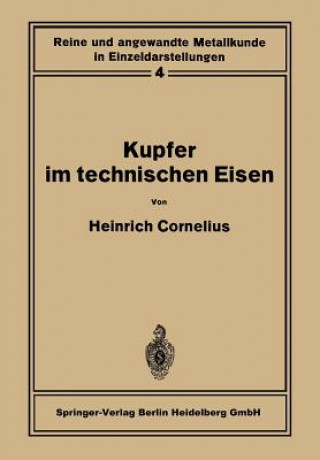 Buch Kupfer Im Technischen Eisen Heinrich Cornelius