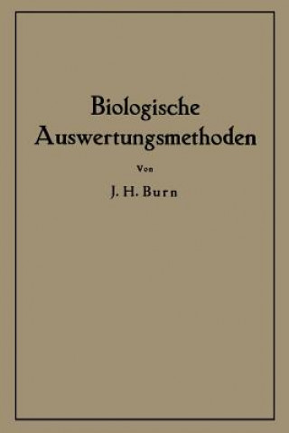 Carte Biologische Auswertungsmethoden J. H. Burn
