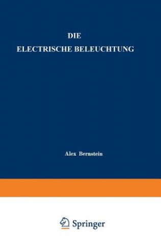 Kniha Electrische Beleuchtung Alex Bernstein