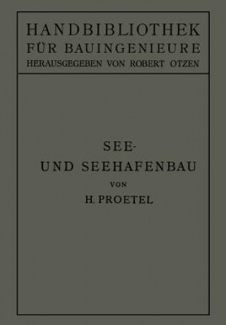 Książka See- Und Seehafenbau Hermann Proetel