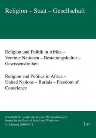 Carte Religion und Politik in Afrika - Vereinte Nationen - Bestattungskultur - Gewissensfreiheit. Religion and Politics in Africa - United Nations - Burials 