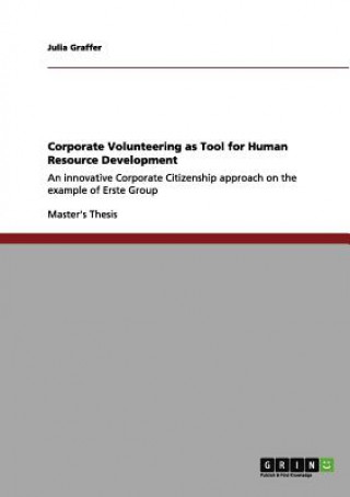 Buch Corporate Volunteering as Tool for Human Resource Development Julia Graffer