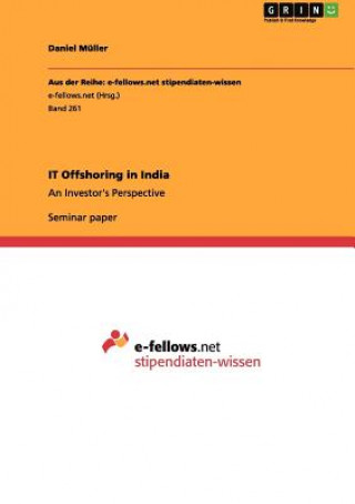 Könyv IT Offshoring in India Daniel Müller