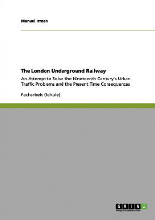 Carte London Underground Railway Manuel Irman