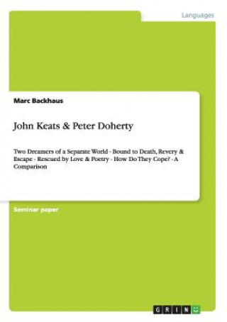Könyv John Keats & Peter Doherty Marc Backhaus