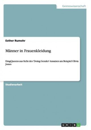 Kniha Manner in Frauenkleidung Esther Rumohr