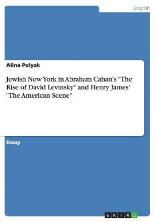 Könyv Jewish New York in Abraham Cahan's "The Rise of David Levinsky" and Henry James' "The American Scene" Alina Polyak