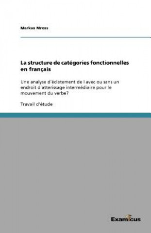 Kniha structure de categories fonctionnelles en francais Markus Mross