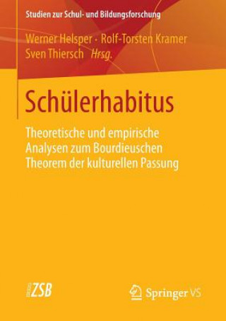 Kniha Schulerhabitus Werner Helsper