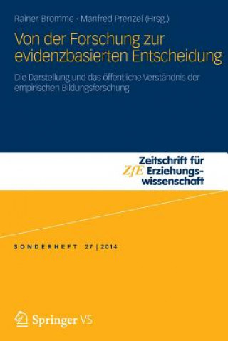 Carte Von Der Forschung Zur Evidenzbasierten Entscheidung Rainer Bromme